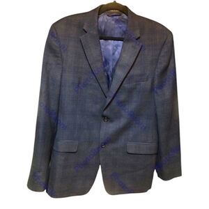 Men’s Unbranded High Quality Wool Blend Work Office Casual Blazer Size 42